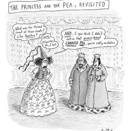 Princes Complains About Thread Count Of Sheets by Roz Chast