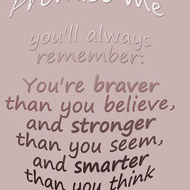 Promise me - Winnie the Pooh  by Georgia Clare