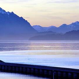 Purple light  in Bariloche  by Alessandro Pinto