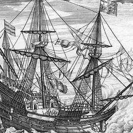 Queen Elizabeth s Galleon by English School
