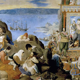 Recapture of Bahia de Todos los Santos in Brazil by Juan Bautista Maino