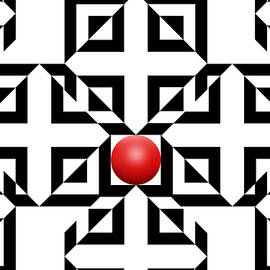 Red Ball 5a  by Mike McGlothlen