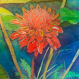 Red Torch Ginger by Kelly Smith