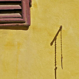 Red Window Shutter of Tuscany