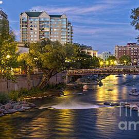 Reno River Walk by Dianne Phelps