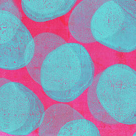 Retro Handmade Background With Pink And by Andipantz
