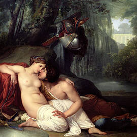Rinaldo and Amida by Francesco Hayez