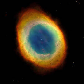 Ring Nebula, Messier 57 by Science Source