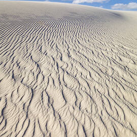 Rippled Dunes in White Sands by Yva Momatiuk John Eastcott