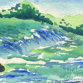 River in the Morning by Beverly Claire Kaiya