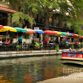 River Walk San Antonio by Josephine Cohn