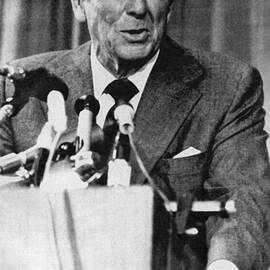 Ronald Reagan Michigan Primary by Underwood Archives