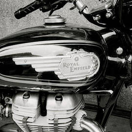Royal Enfield Motorbike by Shaun Higson