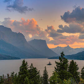 Saint Mary Lake by Adam Mateo Fierro