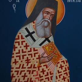 Saint Nectarios by George Katechis