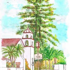 San Buenaventura Mission in Ventura - California by Carlos G Groppa