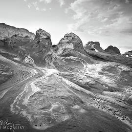 Sandstone Structure  Vermilion Cliffs  Arizona by Nathan Mccreery