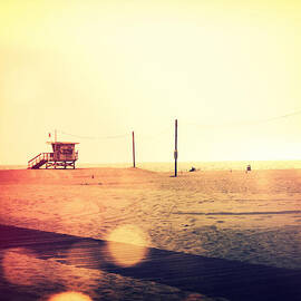 California Dreaming - Santa Monica Beach I by Chris Andruskiewicz