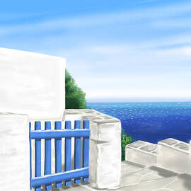 Santorini by Veronica Minozzi