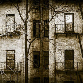 Scary Apartment Building by Erin Cadigan