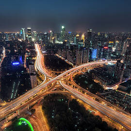 Shanghai Highway Stack Interchange And by Hugociss