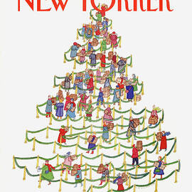 Shoppers Walking In Lines Set Up To Form by Lonni Sue Johnson