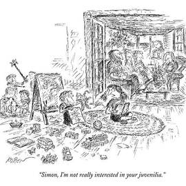 Simon, I'm Not Really Interested by Edward Koren