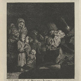 Sinterklaas Evening, Santa-claus, Simon Andreas Krausz by Quint Lox