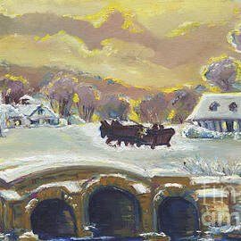 Sleigh Ride By The Creek