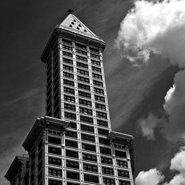 Smith Tower and Clouds