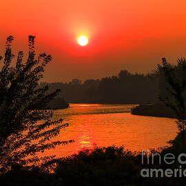 Smokey Sunrise by Robert Bales