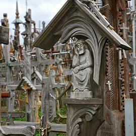 Sorrowful Christ Lithuania Hill of Crosses