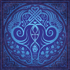 Soul Mates - Blue by Cristina McAllister