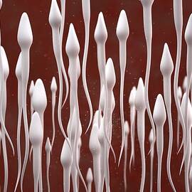 Sperm cells, artwork