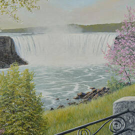 Spring At The Falls by Jake Vandenbrink