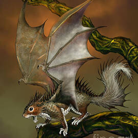 Squirrel Dragon by Stanley Morrison