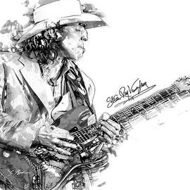 Stevie Ray 1 by Gary Bodnar