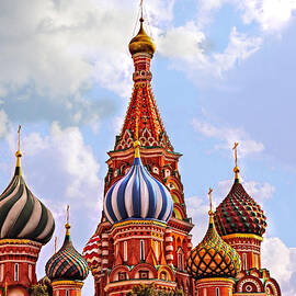 St. Basil's Cathedral - Moscow, Russia  by Madeline Ellis