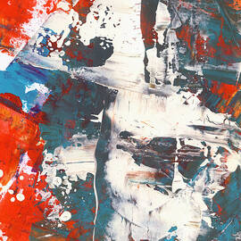 Standing Confused by Modern Abstract