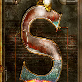 Steampunk - Alphabet - S is for Steam by Mike Savad