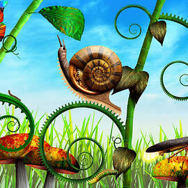 Steampunk - Bugs - Evolution take time by Mike Savad