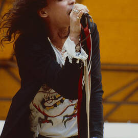 Steven Tyler of Aerosmith at Monsters of Rock in Oakland CA by Daniel Larsen
