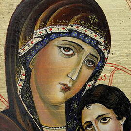 St.Mary with  Jessus  by Sorin Apostolescu
