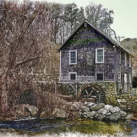 Stony Brook Gristmill Photo Art by Constantine Gregory