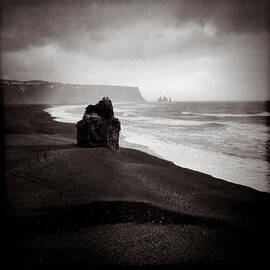 Stormy Day at Dyrholaey by Dave Bowman