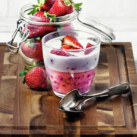 Strawberry Smoothie by Claudia Totir