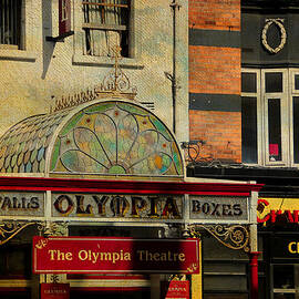 Streets of Dublin. The Olympia Theatre. Painting Collection by Jenny Rainbow