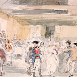 Study For Penny Wedding, 1817 by David Wilkie