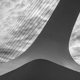 Sundial Bridge Abstract by Loree Johnson