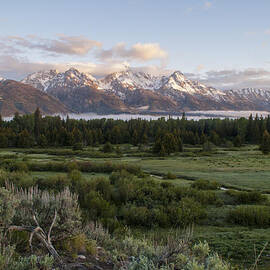 Sunrise At Grand Teton by Brian Harig